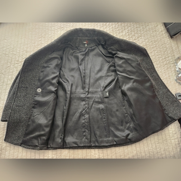 Women's Vintage Wool Blend Pea coat - Picture 7 of 12